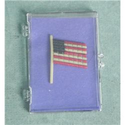 WWII US FLAG PIN