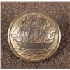 Image 1 : Swedish Antique Military Button Sporrong & Co. Ship
