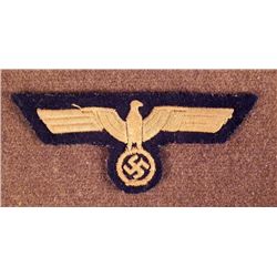 NAZI KRIEGSMARINE/NAVY HI QUALITY UNIFORM BREAST EAGLE