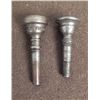 Image 2 : 2 TRUMPET MOUTH PIECES-1-VINCENT BACH-NY-10 1/2C
