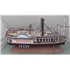 Image 1 : LARGE MODEL OF A 1850 MISSISSIPPI PADDLEBOAT-22"-GREAT