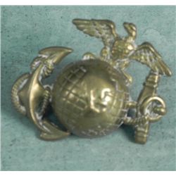 WWII US MARINE DRILL SGT "SMOKEY" HAT DEVICE