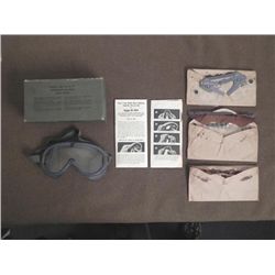 WWII M-1944 POLAROID GOGGLES-WITH ORIG BOX/INSTRUCTIONS