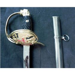 VINTAGE SPANISH COURT SWORD - LIONS HEAD-SPANISH CREST