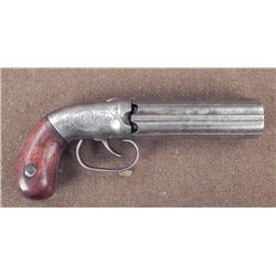 Unique Prototype Pepperbox Revolver Civil War RARE