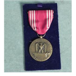USAAF WWII GOOD CONDUCT MEDAL W/RIBBON