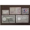 Image 2 : NAZI OCCUPIED FRENCH CURRENCY- & 4 PER-WAR NOTES