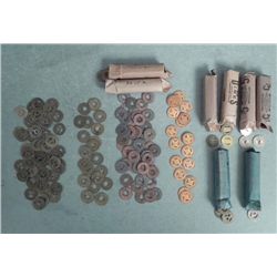 Over 500 Transportation Tokens 1930s, 40s U.S. Cities