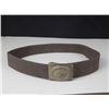 Image 2 : NAZI AFRIKA KORPS LUFTWAFFE WEB BELT & BUCKLE -ASSMANN