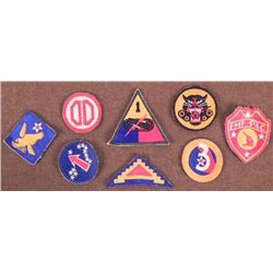 8 WWII PATCH COLLECTION-  GREAT SELECTION