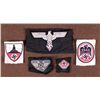 Image 1 : 5 VINT NAZI PATCHES-GREAT REPROS HJ/DDAC/RAD/VETERANS