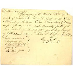 Young King Signs (Seneca Indian Chief)