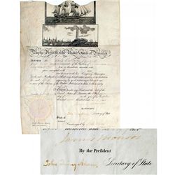 James Monroe & John Quincy Adams