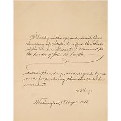 Rutherford B. Hayes DS