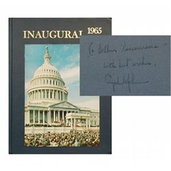 Lyndon Johnson Signed Limited Edition Inaugural Book