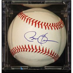 Barack Obama Signed Baseball