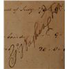 Image 2 : Willaim A. Washington document with Forgery  of a George Washington Signature