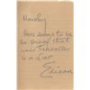 Image 2 : Thomas Edison Collection Of 6 Signed Letters  (Phonograph Business)