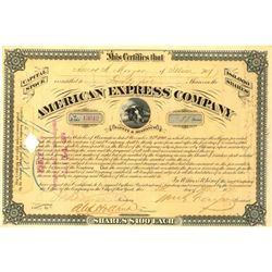 William G. Fargo - American Express Co