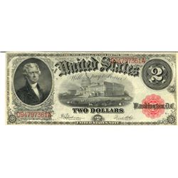 1917 Two Dollars United States Note