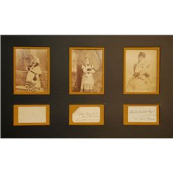 Marcella Sembrich, Minnie Houck and Etelka Gerster