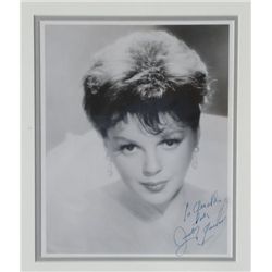 Judy Garland Signed Photo