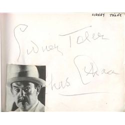 Sidney Toler, Charlie Chan Double Signature