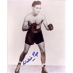 Willie Pep, Max Schmeling & Leon Spinks (lot of 3 8 x 10's)