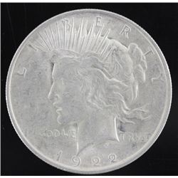 1922 Silver Peace Dollar