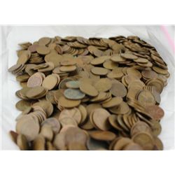 1000 Unsearched Wheat Pennies TImes the Money!!!!