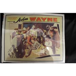 Vintage Monogram Pictures John Wayne  Poster