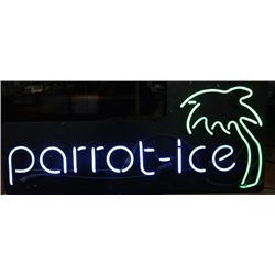 Parrot-Ice Neon Sign