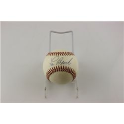 Autographed Louis "Lou" Brock Baseball