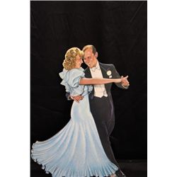 Ginger Rogers & Fred Astaire Wooden Poster