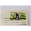 Image 3 : Ten First Day of Issue Davy Crockett 5 cent Stamps