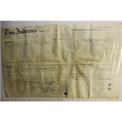 1856 Deed of Property