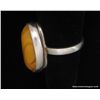 Image 9 : Sterling & Yellow Spiny Oyster Ring and Earring Set