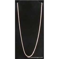 Italian Sterling Silver 24 Inch French Rope Chain