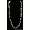 Image 1 : WK Turquoise Stone & Sterling Necklace