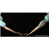Image 6 : Turquoise Irregular Stone & Sterling Necklace