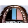 Image 11 : Oval Inlay of Turquoise, MOP and Jet Ring