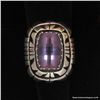 Image 1 : TT Sterling and Amethyst Ring