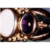 Image 12 : Oval Opal and Amethyst Sterling Ring