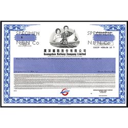 Guangshen Railway Company Limited, Specimen ADR Stock Certificate.