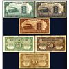 Image 1 : Banknote Study, Same 1942 Issue Banknote Design Used on 3 Different Banks.