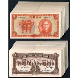 Central Bank of China, 1936 "CHB" Issue.