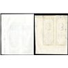 Image 2 : Central Bank of China, 1948 Issue Uncut Pair of Uniface Proof Banknote Face & Backs.
