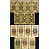 Image 1 : Bank of Taiwan. 1 Yen in Gold. Group of 7 pieces.