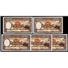 Image 1 : Hong Kong & Shanghai Banking Corporation, 1954 Sequential Group of 5 Notes.