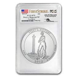 2013-P 5 oz Silver ATB - Perry's Victory SP-70 (FS) PCG